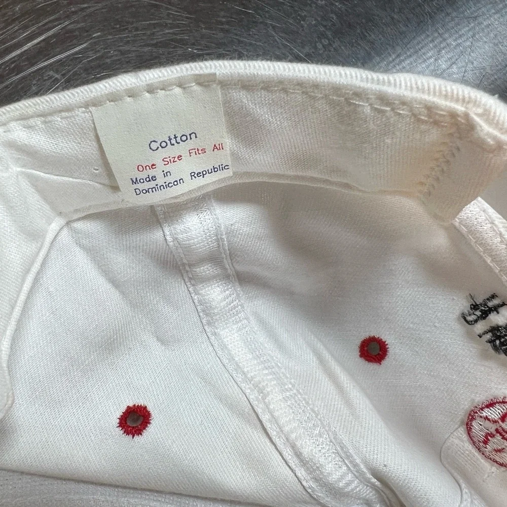 Vintage‎ Havoline Racing Texaco Snapback Hat White Red Embroidered Logo Cap